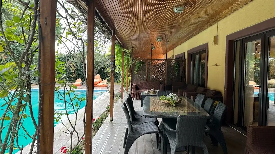 Covered terrace